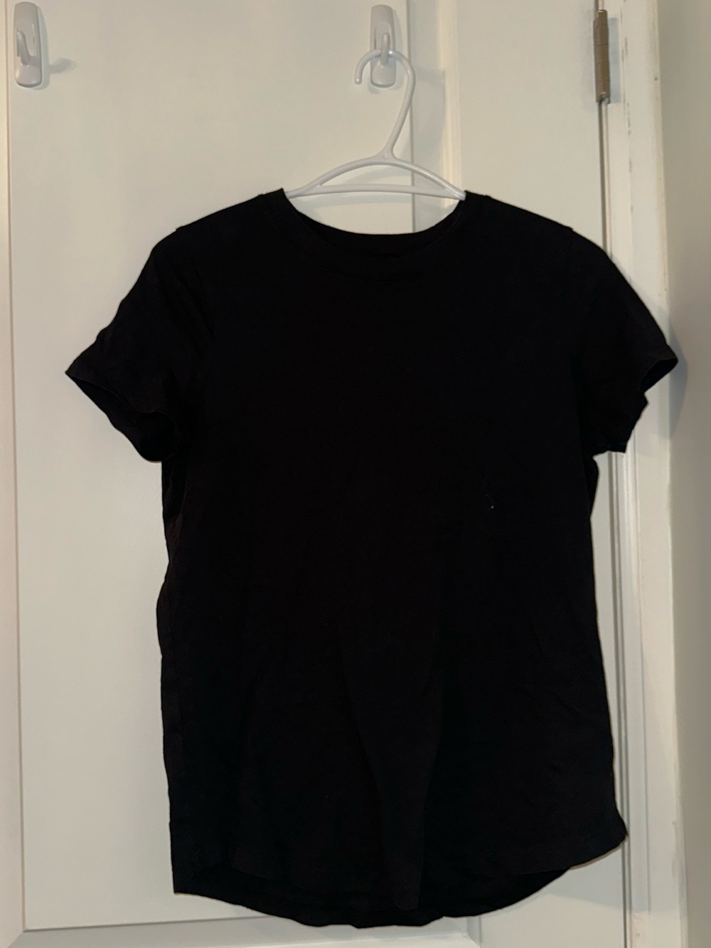 100% cotton Madewell Black Crewneck Tee